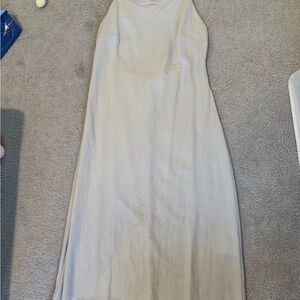 H&M Cream Midi Dress